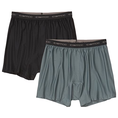 ExOfficio Men's Give-N-Go Boxer 2 Pack: Comfortable and Versatile Underwear