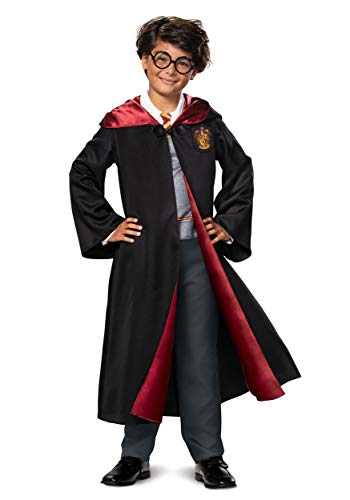 Harry Potter Costume Kids Deluxe Hooded Robe and Jumpsuit