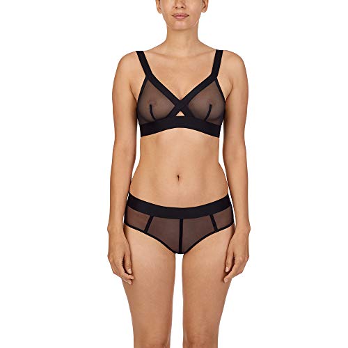 DKNY Women's Sheers Wirefree Softcup Bralette Bra