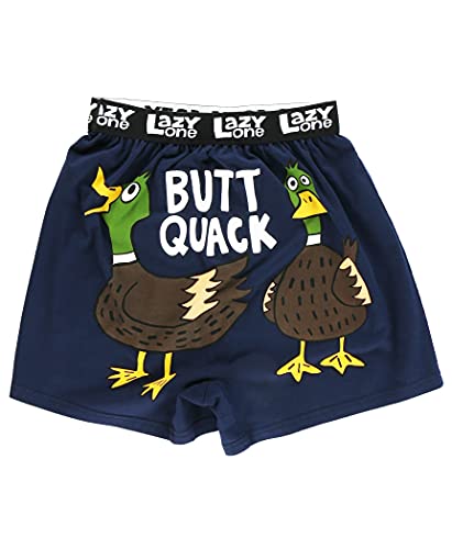 Lazy One Funny Animal Boxers - Hilarious Underwear with Clever Designs