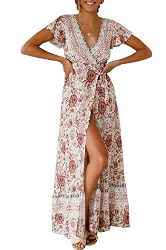 Floral Boho Wrap Dress - Summer Fashion Essential