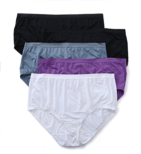 Fruit of the Loom Women's Plus Size Fit for Me Brief Panties