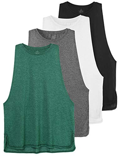 Cosy Pyro Workout Tank Tops - 4 Pack