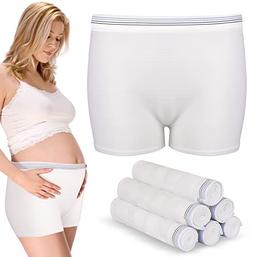 Mesh Pants 4 Pack Disposable Postpartum Underwear Panties for Women