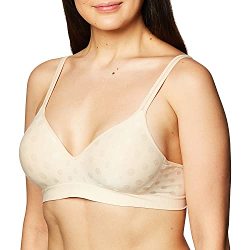 Comfortable and Supportive Wireless Bra - Hanes Seamless Full Coverage