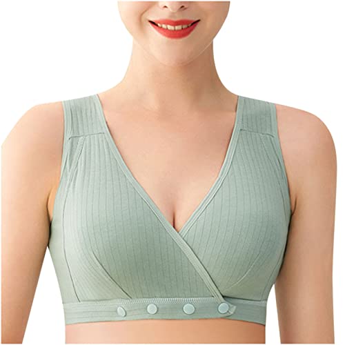 Front Closure Maternity Bra - Comfortable Support for Breastfeeding Moms