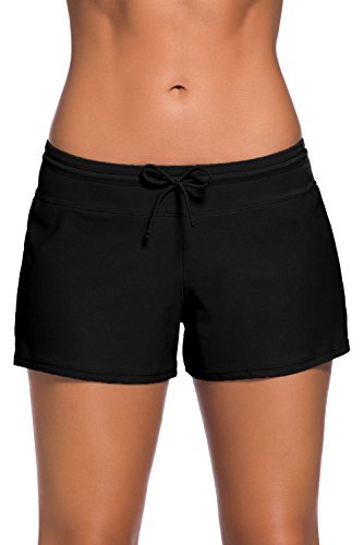 Chic 3" Swim Boardshort Bottom Shorts for Women