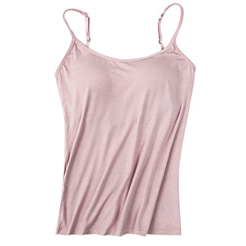Camisole Tops with Built-in Bra