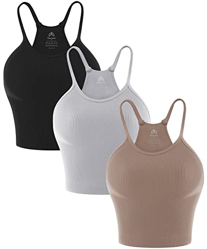 Sunzel Free to Be Tank, Crop Ribbed Tank Tops