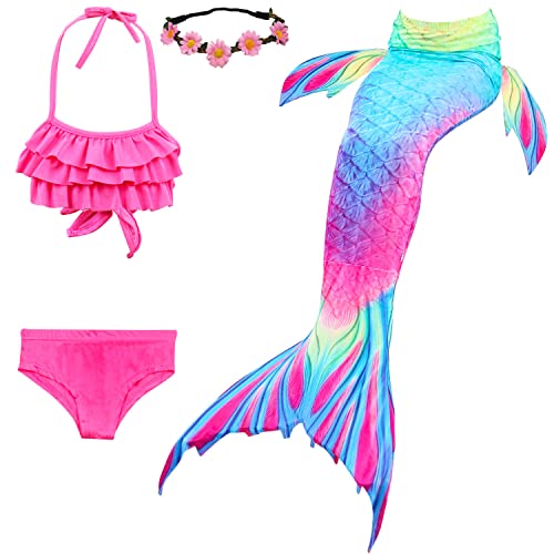 Kokowaii Fancy Girls Mermaid Swimsuits