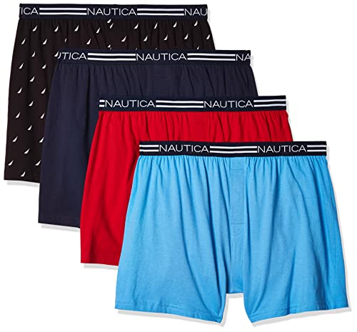 Nautica Classic Cotton Loose Knit Boxer Shorts - Comfortable and Stylish Underwear