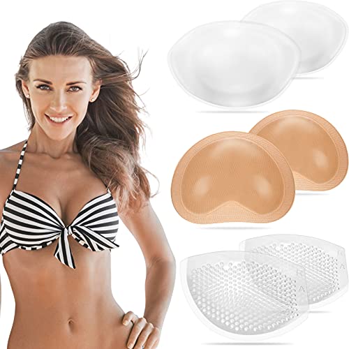 Silicone Bra Inserts with Visible Cup Raising Effect