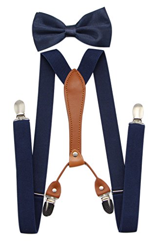 JAIFEI Suspenders & Bowtie Set