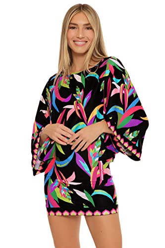 Trina Turk Birds of Paradise Dress Cover Up