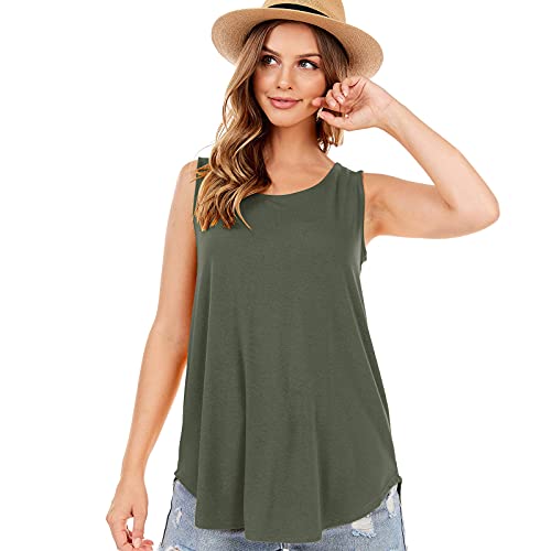 Flowy Tank Tops for Women Summer Shirts