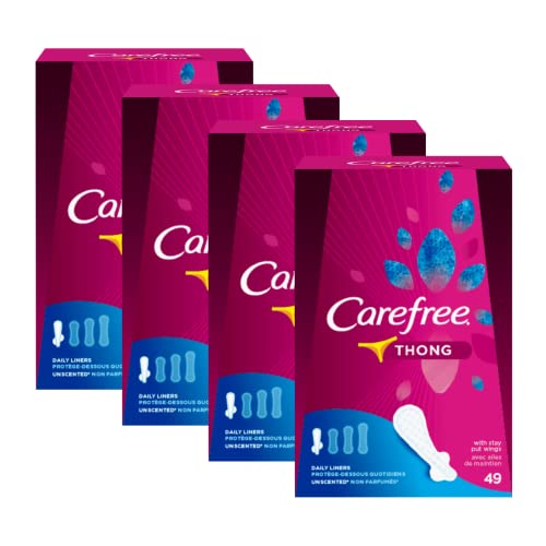 Carefree Acti-Fresh Thong Panty Liner: Comfortable Protection