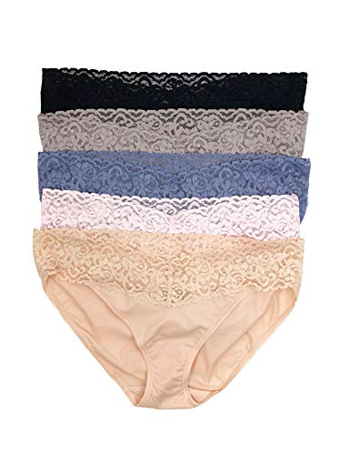 Felina Super Stretchy Bikini Underwear (5-Pack)