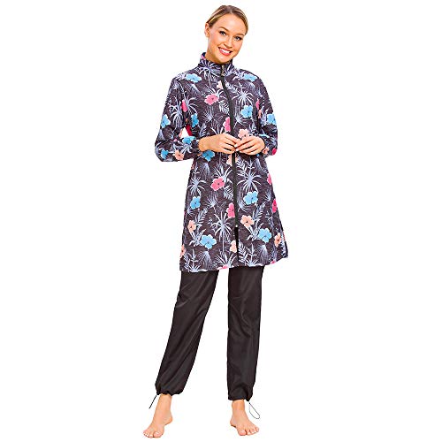 OWN4B Plus Size Burkini Swimming Suits for Women
