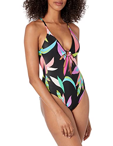 Trina Turk Birds of Paradise Cut Out One Piece