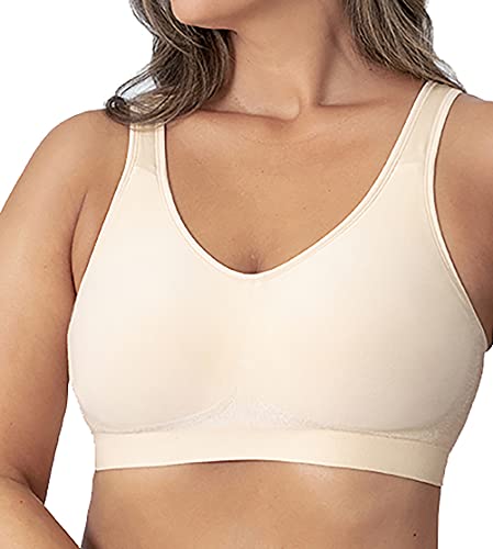 Comfortable Wireless Shaper Bra with Extra-Wide Straps