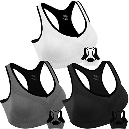 Racerback Sports Bras for High Impact Workout
