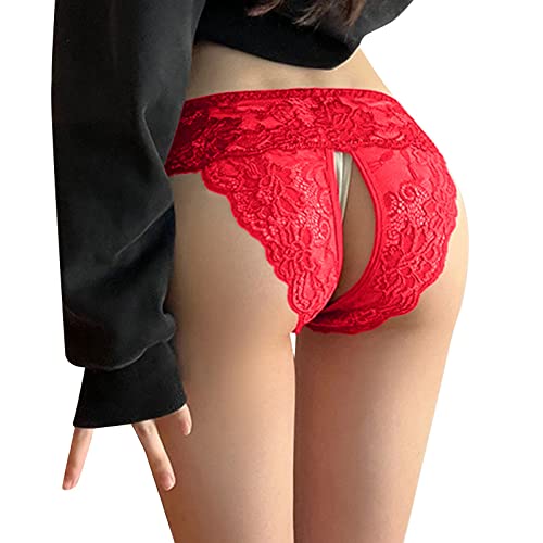 Sexy Plus Size Lace Thong Underwear