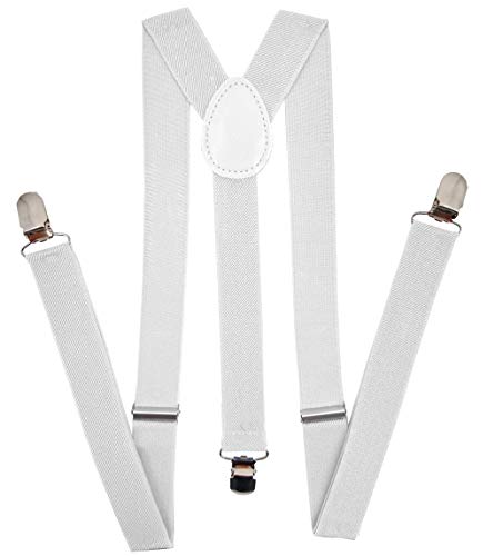 Adjustable Elastic Y Back Suspenders for Men and Women