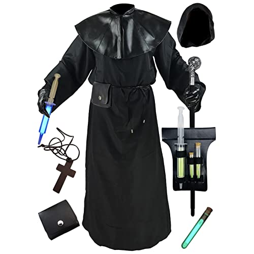 Vibrant Plague Doctor Costume - Perfect for Halloween and Cosplay