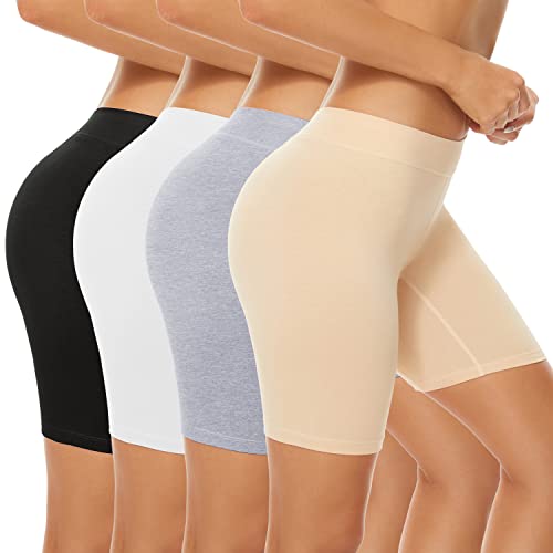 POKARLA Women's Cotton Underwear Boxer Shorts