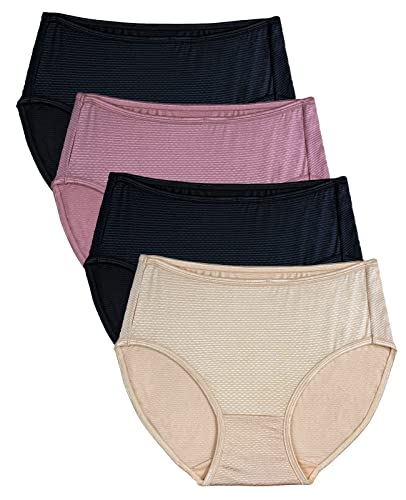 B2BODY Breathable Women's Underwear - 4 Pack Brief