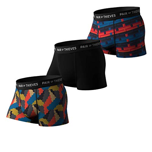 Pair of Thieves Men's 3 Pack Super Fit Trunks