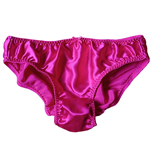 Mulberry Silk Stretchy Lingerie Soft Cozy Bikini Underwear Briefs
