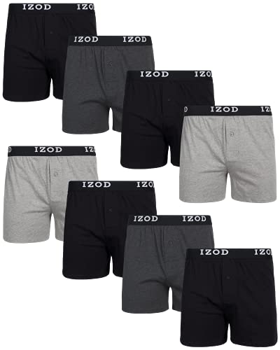 IZOD Men's Classic Knit Boxers (8 Pack)