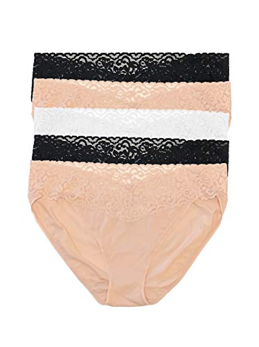 Felina Super Stretchy Bikini Underwear for Women (5-Pack)