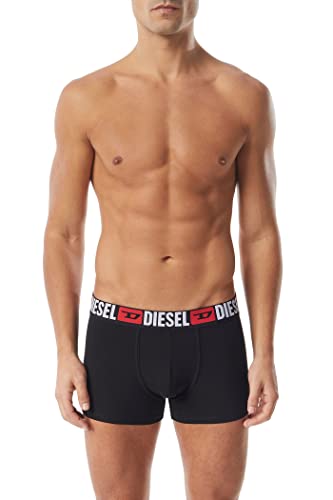 Diesel UMBX-DAMIENTHREEPACK Black Trunks: Style and Comfort Combined