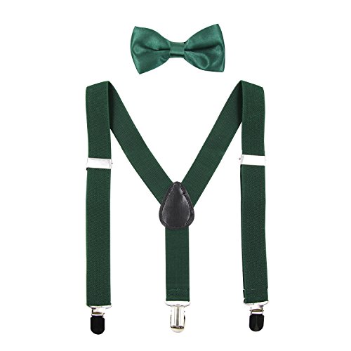 Adjustable Suspender With Bow Ties