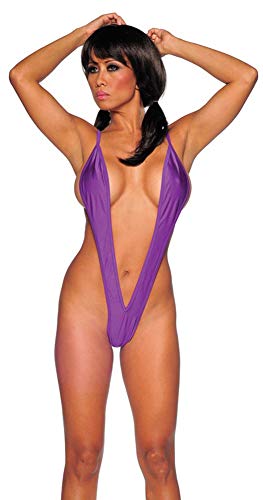 Women's Sling Shot Swimsuit, Purple, One Size