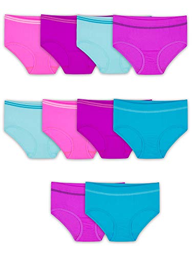 Girls Seamless Underwear Multipack Briefs