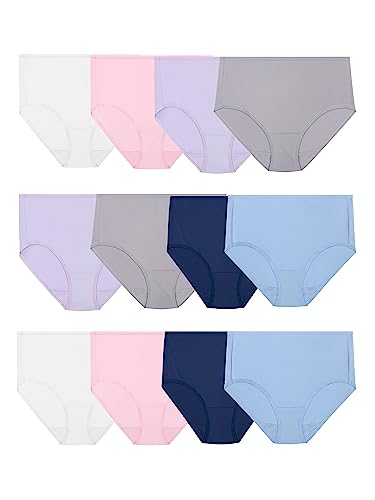 Fruit of the Loom Women's Microfiber Panties (12-Pack) - Comfortable and Stylish Underwear
