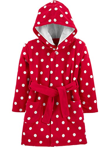 Simple Joys Toddler Girls' Hooded Sleeper Robe