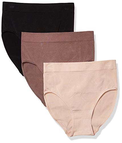 Wacoal Women's B Smooth Brief Panty 3 Pack