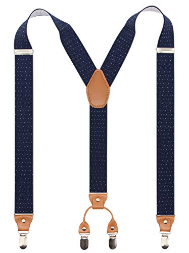 Timiot Men’s Y-Back Suspenders