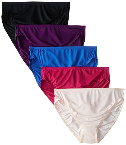 Fruit of the Loom Women's Microfiber Hi-Cut Panties