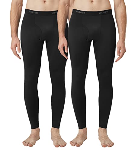 LAPASA Men's Lightweight Thermal Underwear Pants
