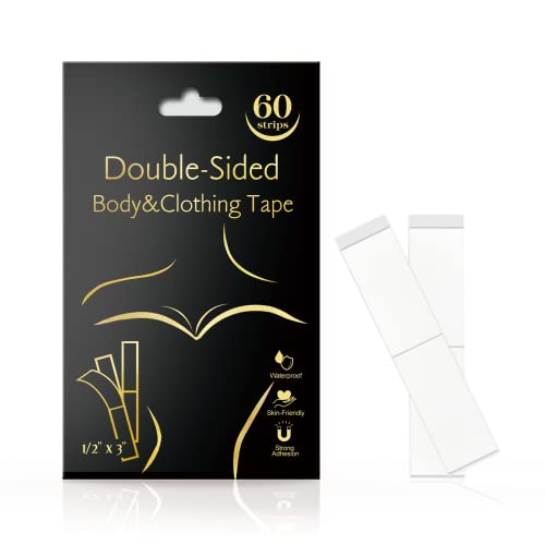 Medimama Clothing Tape for Body (60 Pack Strips)