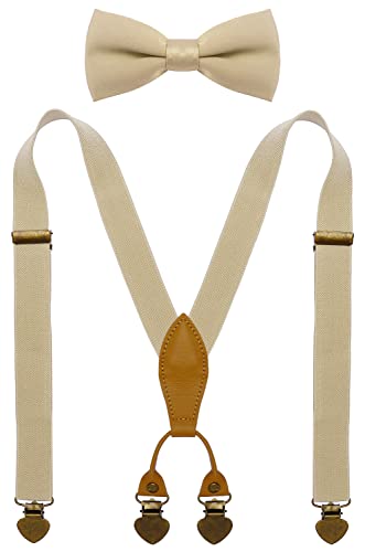 Boys' Suspenders and Bow Tie Set