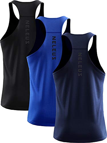 NELEUS Workout Tank Top - Men's Sleeveless Athletic Shirts