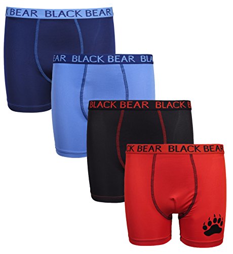 Black Bear Boys' Performance Compression Boxer Briefs (4-18)