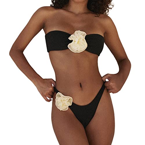 Stylish Bandeau Bikini Set for Women