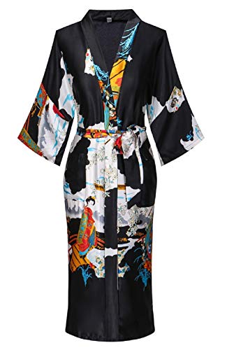 Silky Kimono Robes